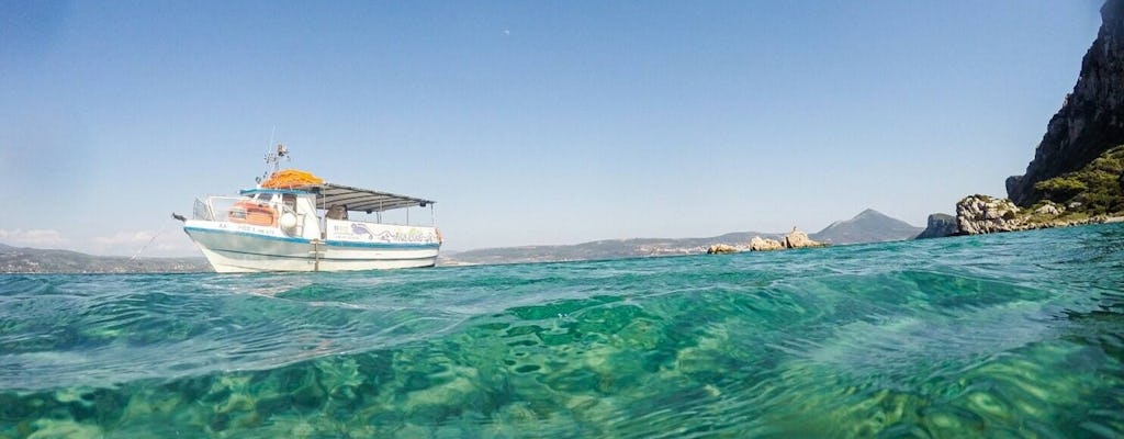 Mini crociera privata sull'isola di Sphaktiria e sulla baia di Navarino