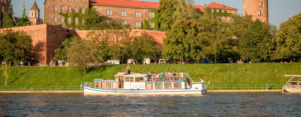 Crucero por el río por las atracciones icónicas de Cracovia.
