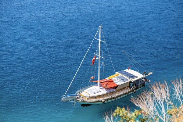 Private boat tour to Kekova with lunch onboard from Kalkan