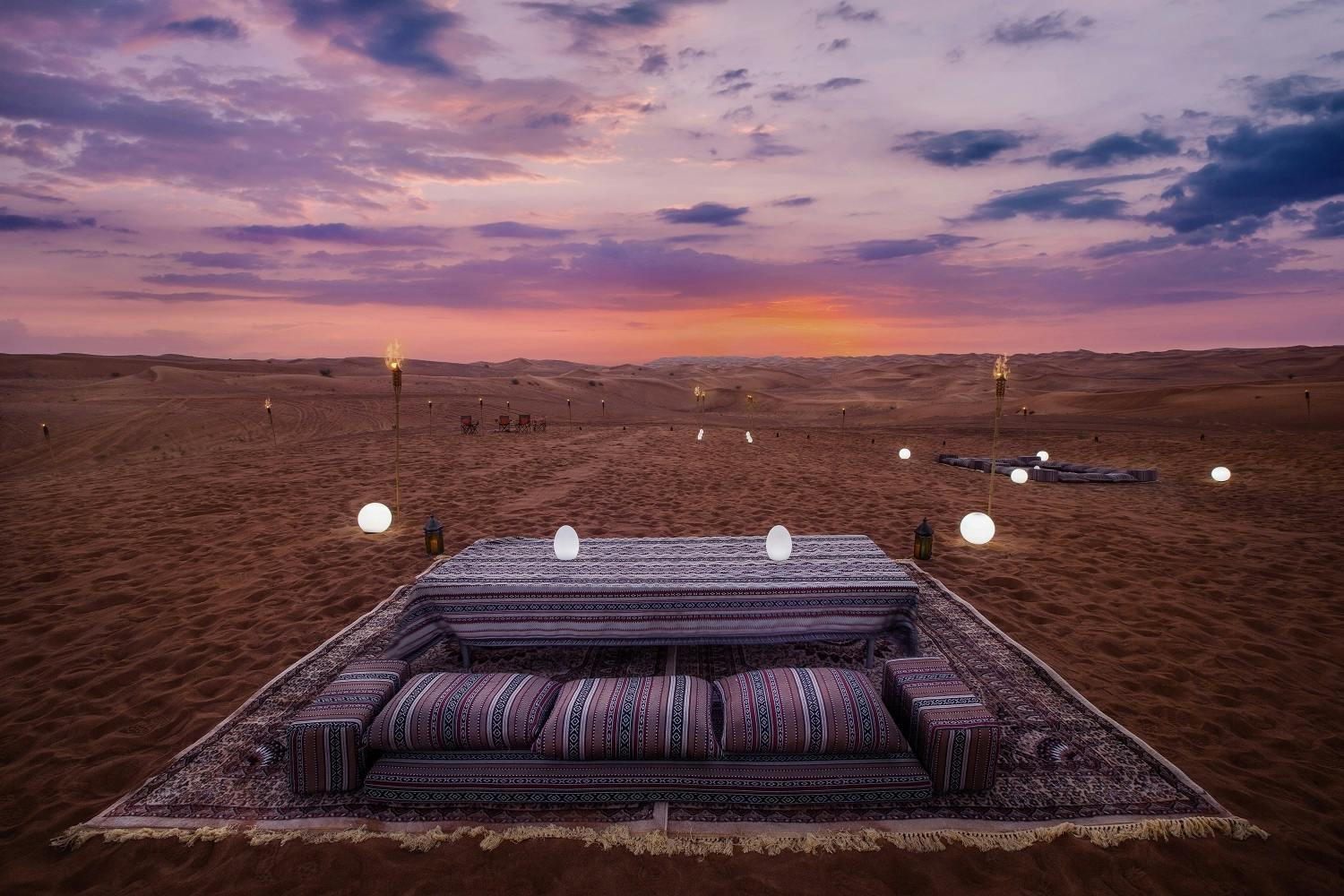 Route des dunes de Mleiha, observation des étoiles et barbecue depuis Dubaï