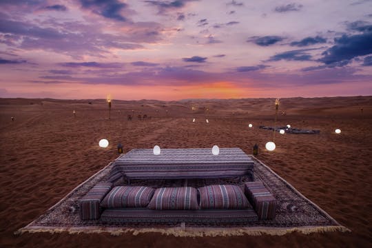 Mleiha dune drive, osservazione delle stelle e barbecue da Dubai