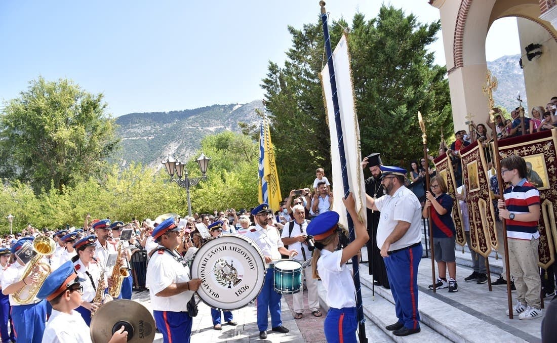 St. Gerasimos Festival mit Weinverkostung