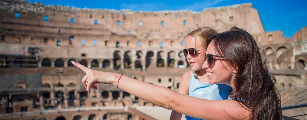 Gladiator tour of the Colosseum for kids and family