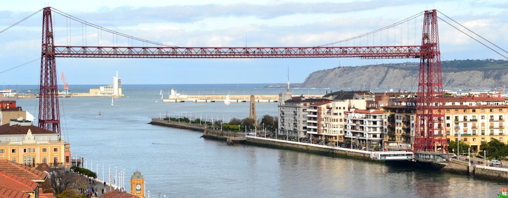 Passeio pelas pontes Getxo e Vizcaya em microônibus saindo de Bilbao