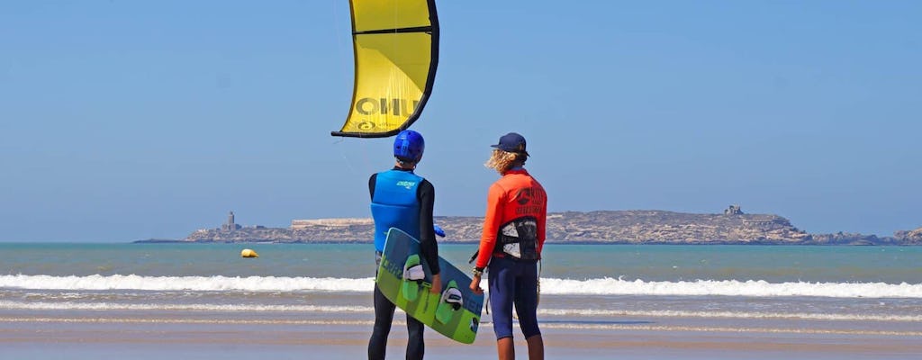 Experiência de kitesurf em Essaouira