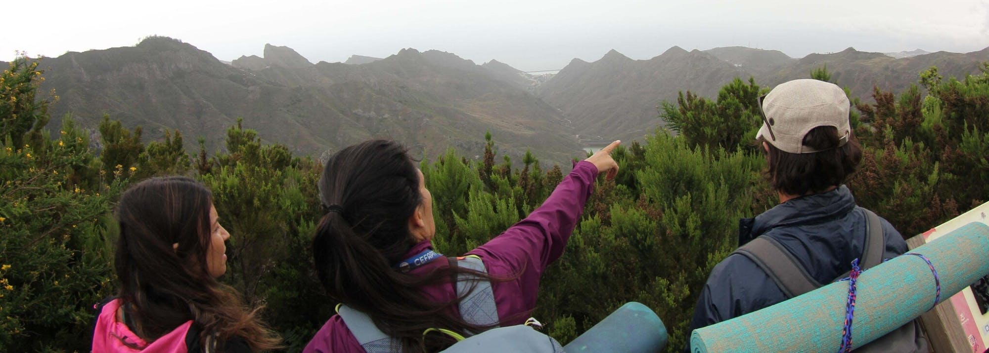 Ruta de senderismo por Anaga Country Park en Tenerife con actividad de bienestar