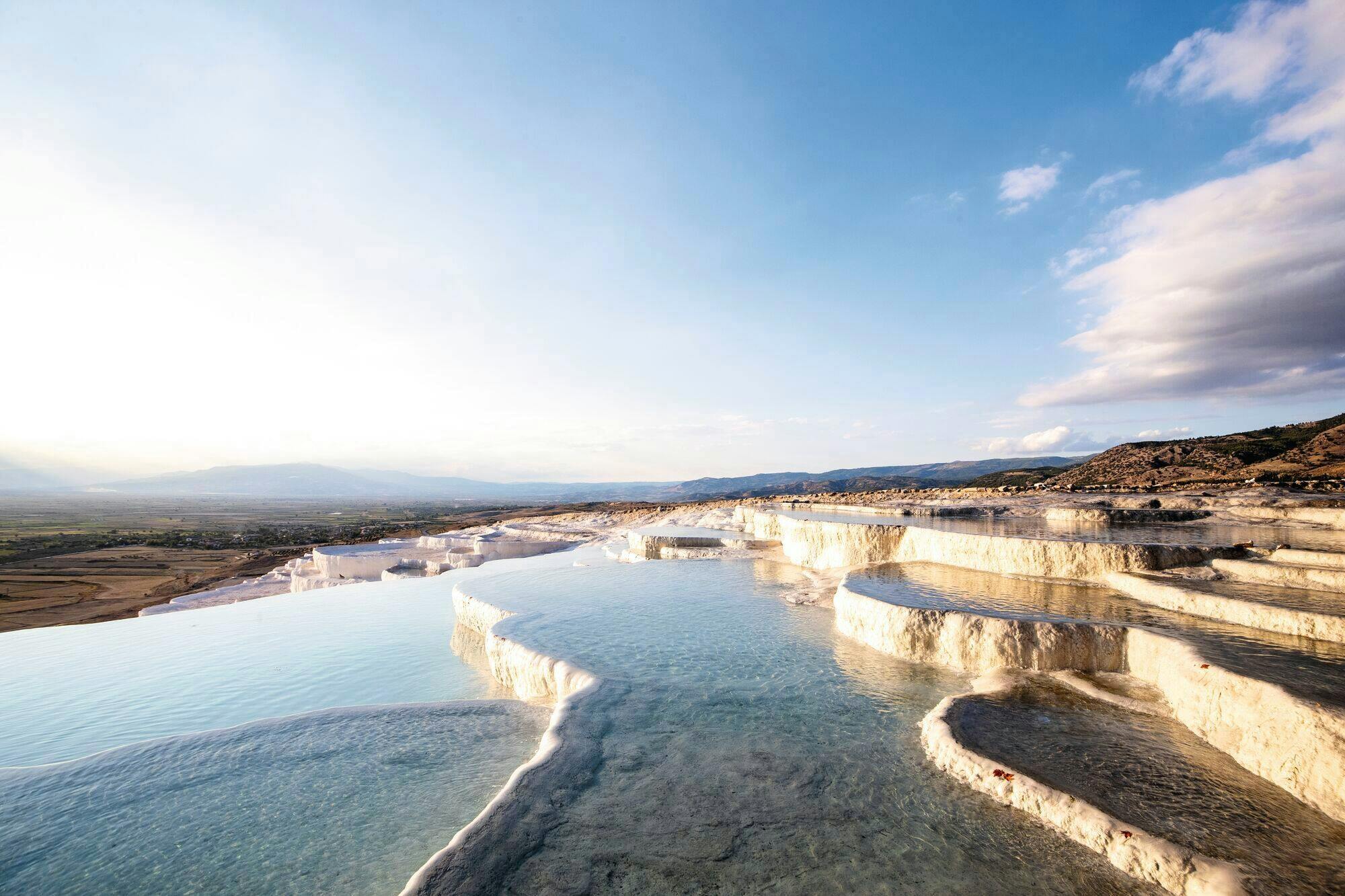 Pamukkale Sunrise Hot Air Balloon Experience & Hierapolis Visit