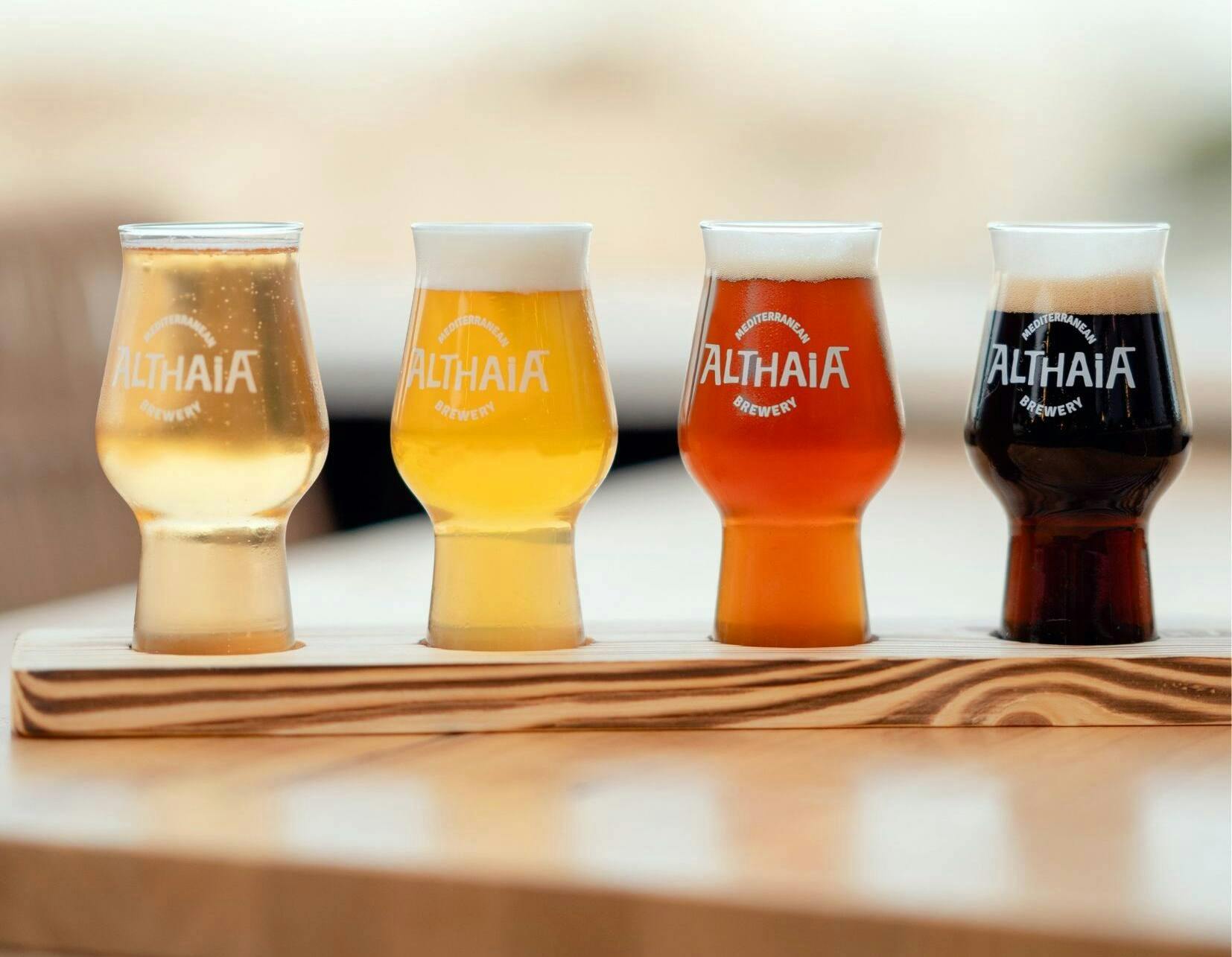 Althaia Brouwerij Tour en Craft Beer Tasting