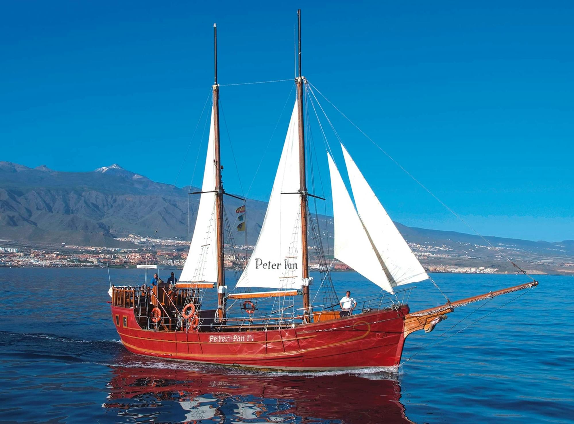 Croisière sur la goélette Peter Pan à l'ouest de Tenerife