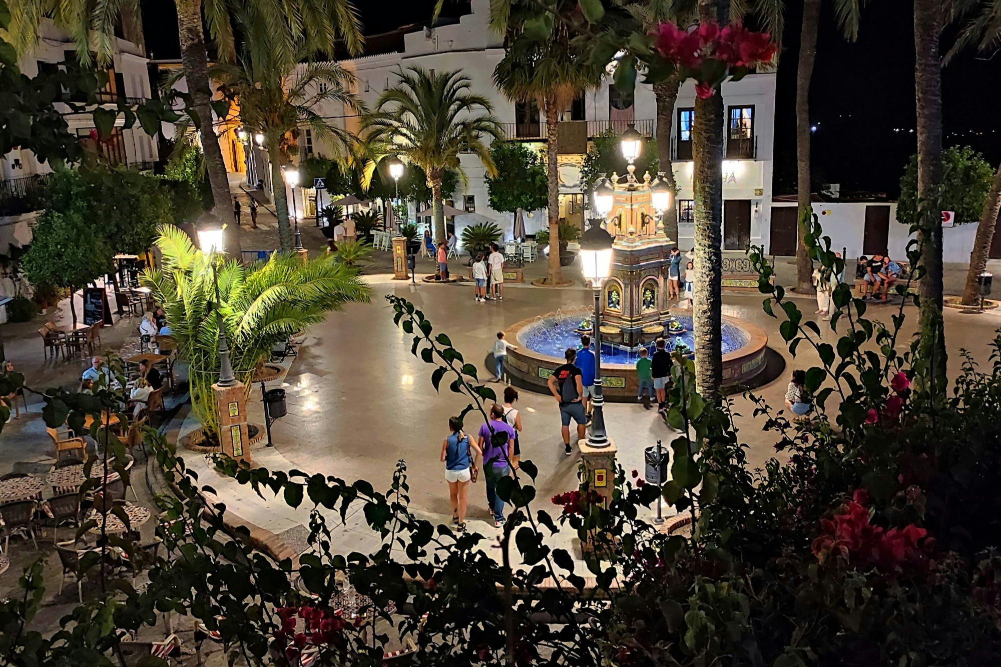 Vejer de la Frontera Tour bei Nacht