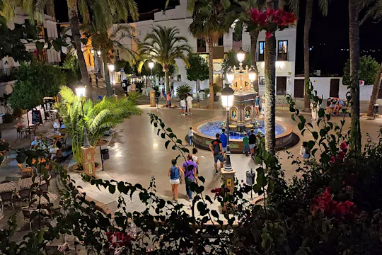 Vejer de la Frontera Tour bei Nacht