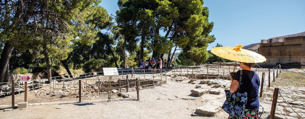 Ausflug zum Palast von Knossos von Südkreta aus