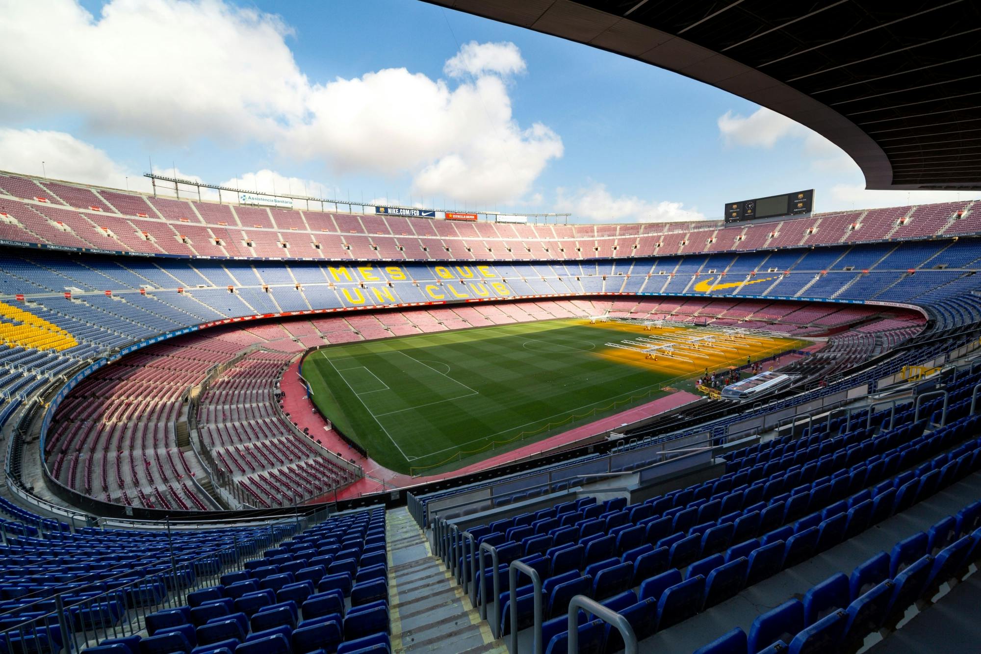 Barcelona with Camp Nou and Free Time