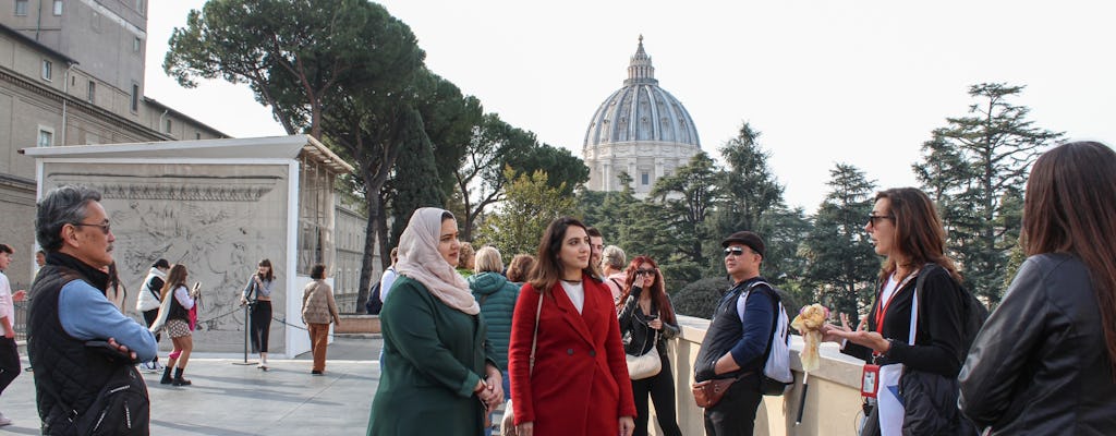 Das Vatikanische Museum und die Sixtinische Kapelle überspringen die Warteschlangen-Kleingruppentour