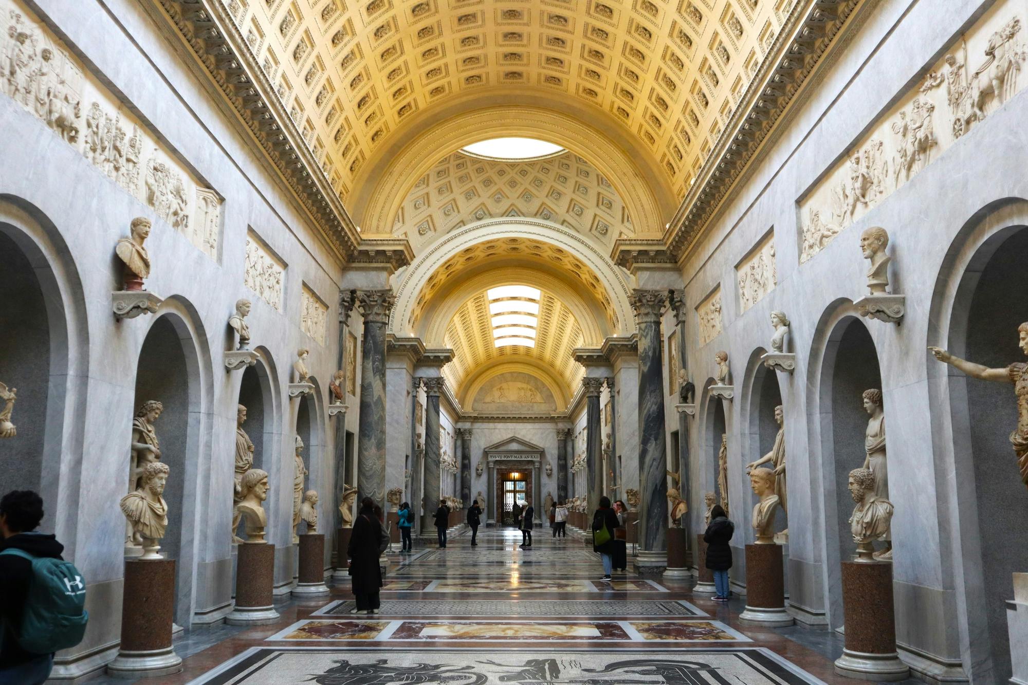 Visita guiada preferencial pelos Museus do Vaticano, pela Capela Sistina e pela basílica