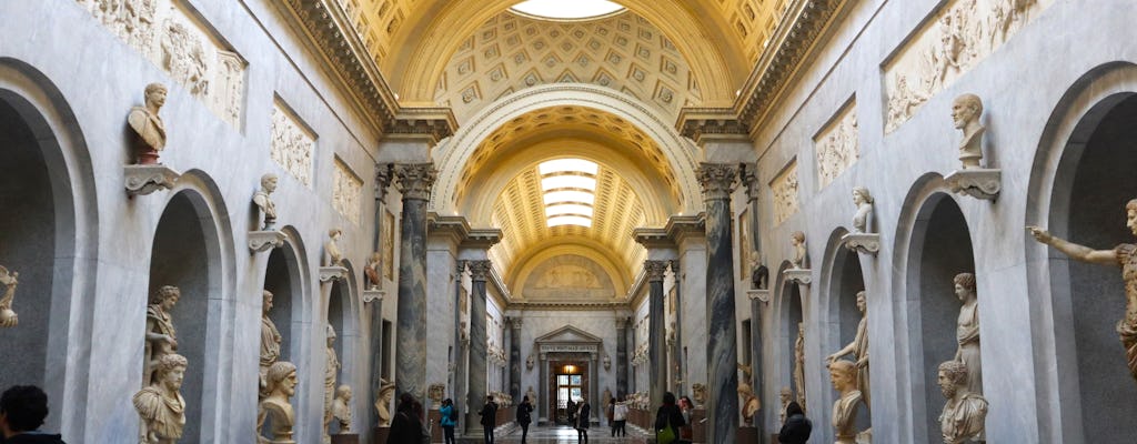 Szybka wycieczka z przewodnikiem po Muzeach Watykańskich, Kaplicy Sykstyńskiej i Bazylice