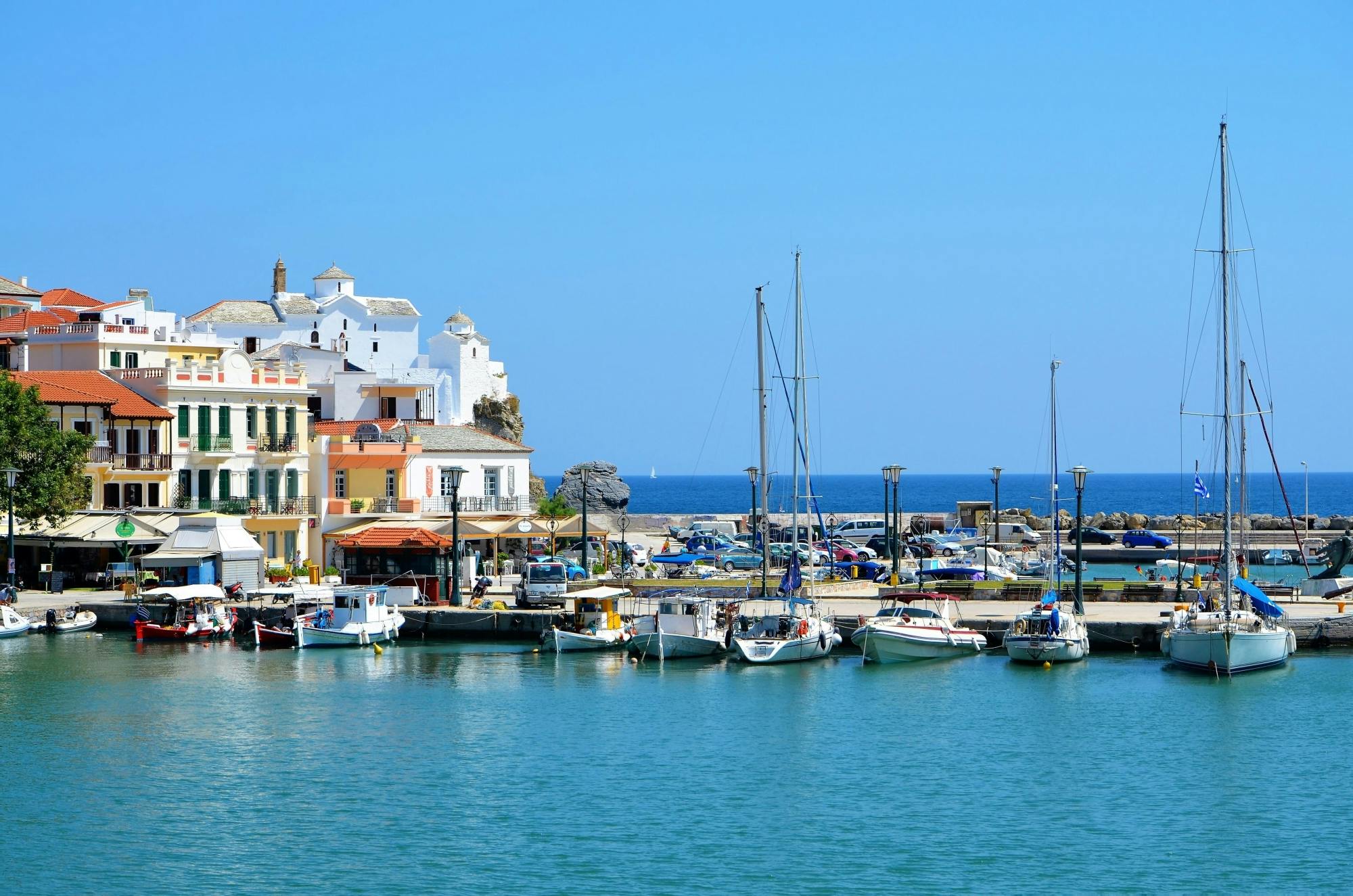 Greek island hopping from Skiathos