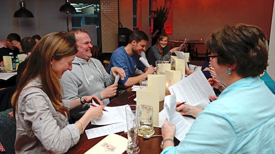 Cena del crimine "Inkognito" nei biglietti per Heidelberg