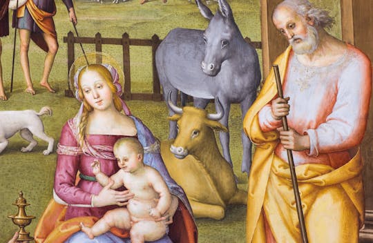 Perugino self-guided tour with multiple entrances
