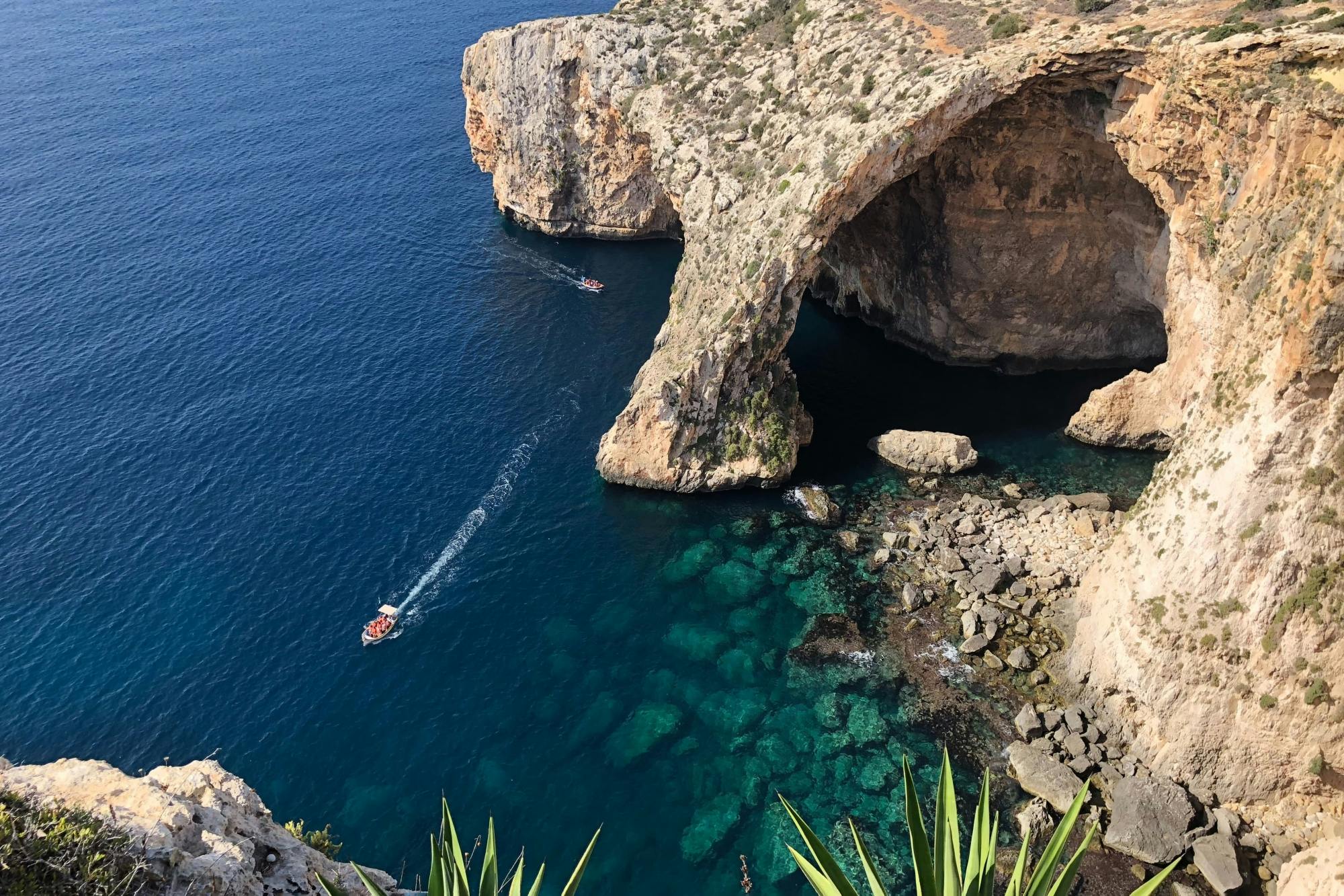 Marsaxlokk Sunday Market & Blue Grotto with Local Guide