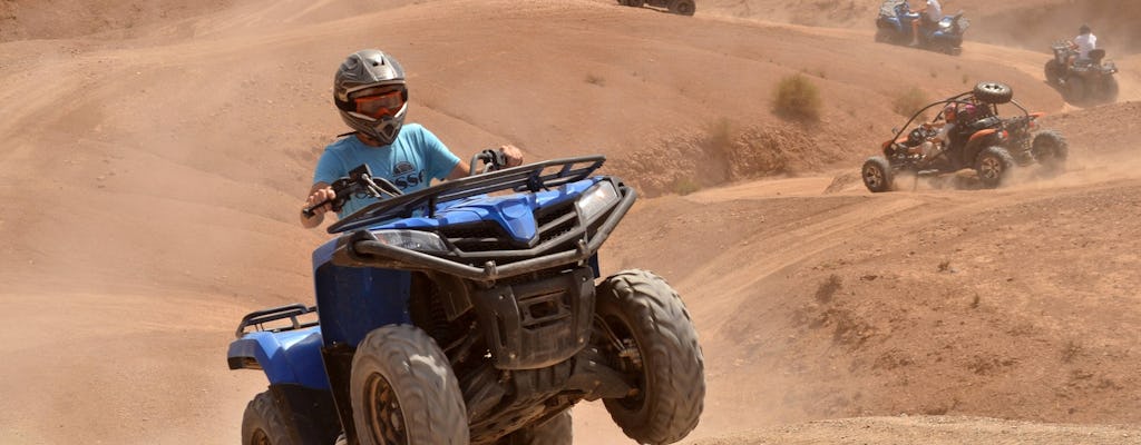 Aventura en quad por el desierto de Agafay