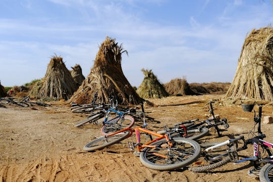 Fahrradtour durch die Agafay-Wüste