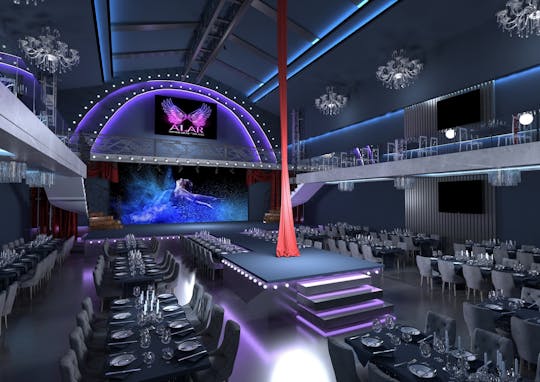 Tickets für die Spectacular Dinner Show mit optionalem Transfer