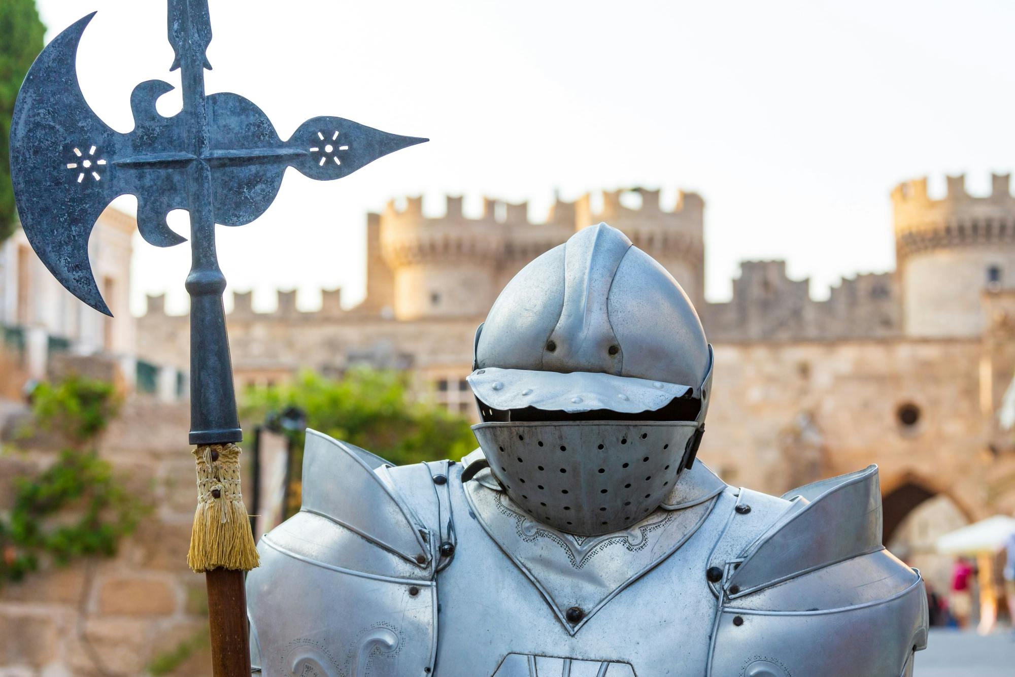 Rhodes Town Tour by Night with Dinner