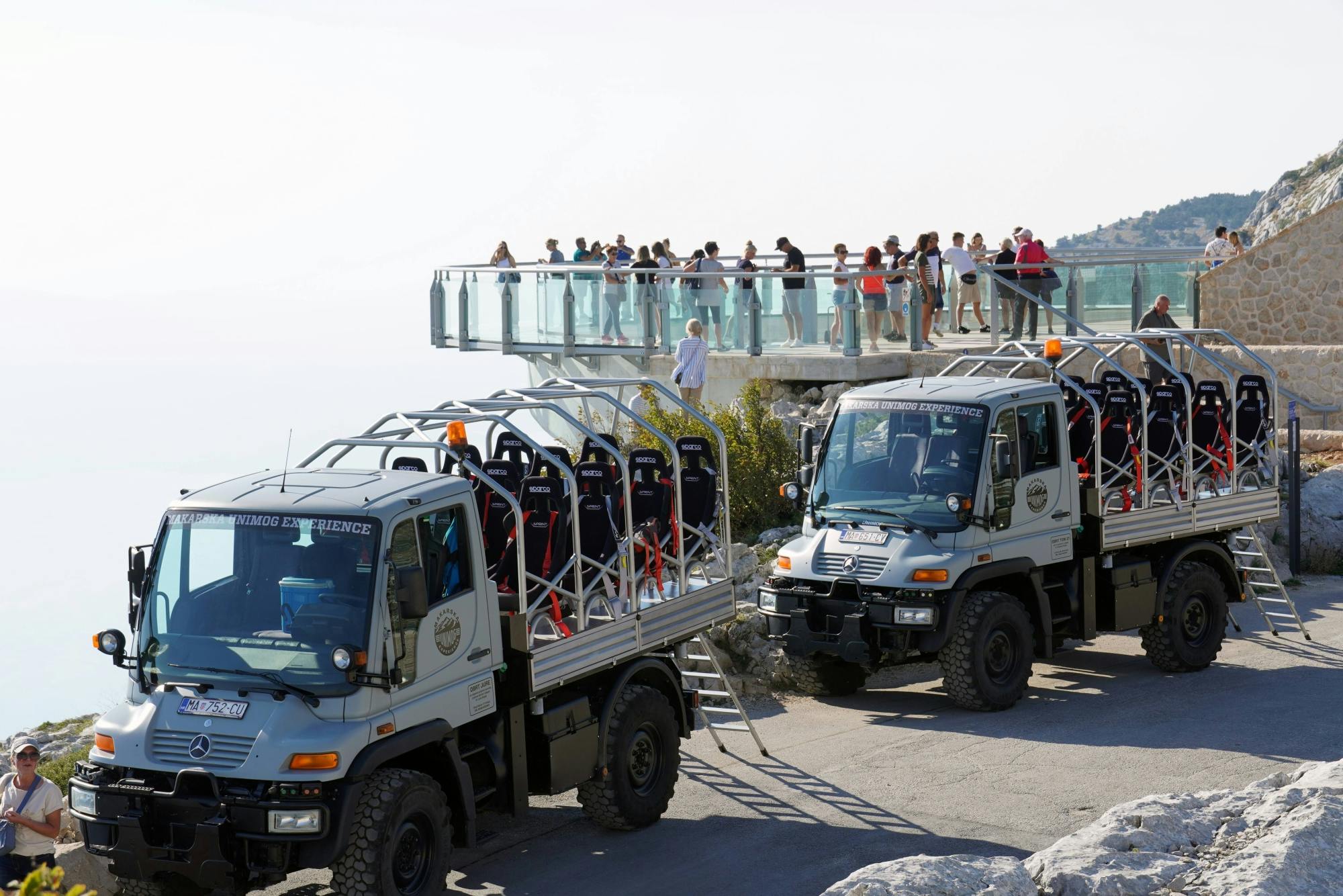 Skywalk Biokovo & Mount Sinjal Unimog Truck Tour