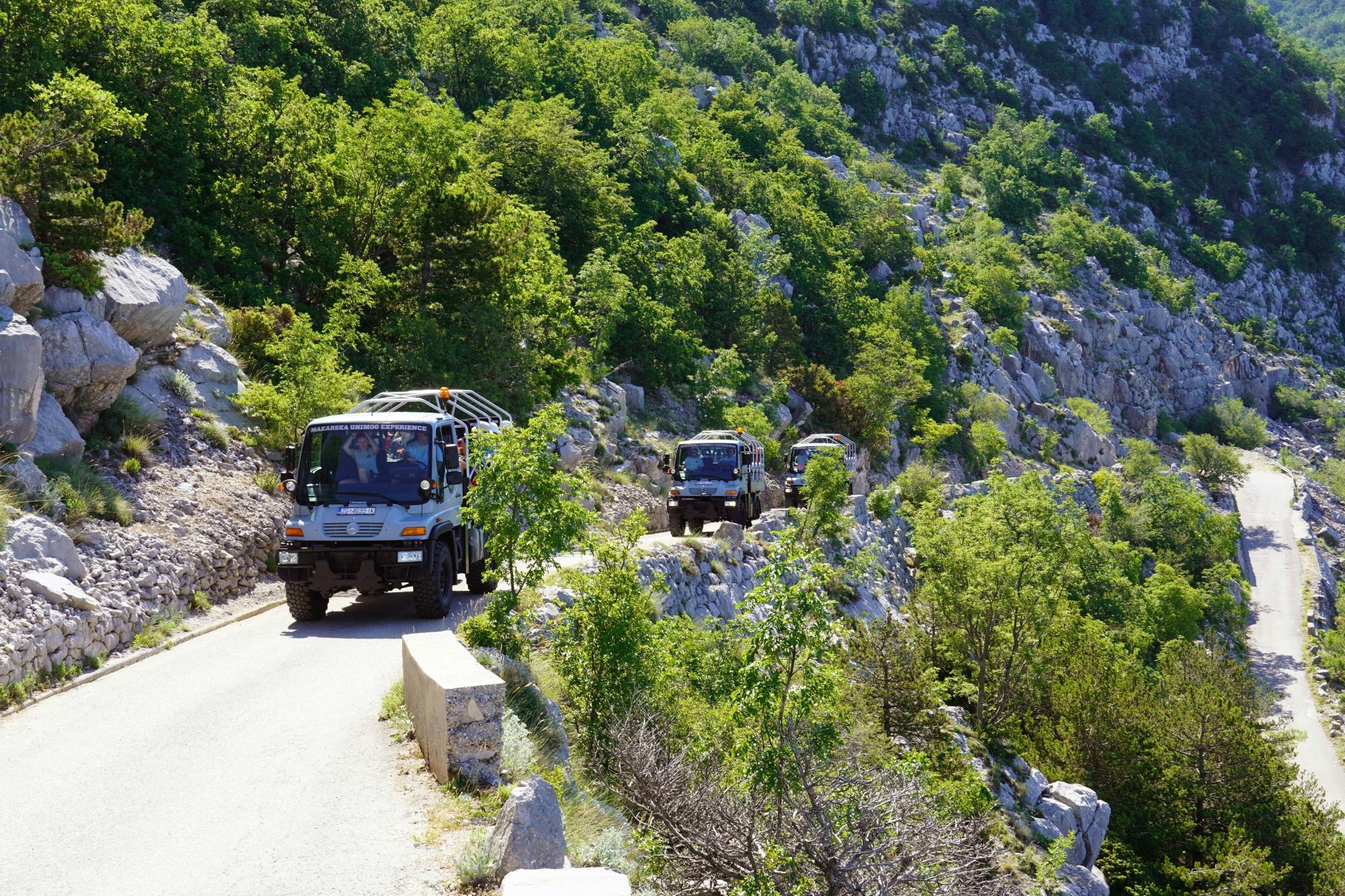 Skywalk Biokovo & Mount Sinjal Unimog Truck Tour