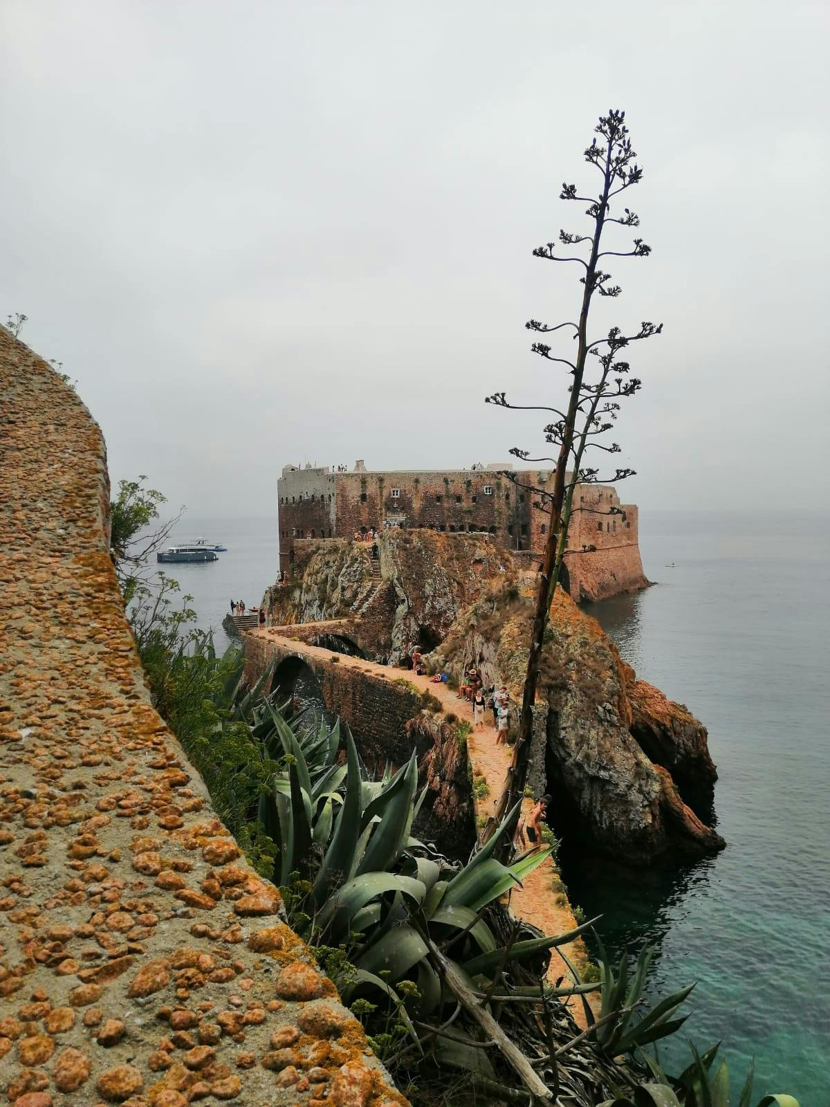 Berlenga-eilandtrip, rondleiding door grot met glazen bodem en begeleide wandeling