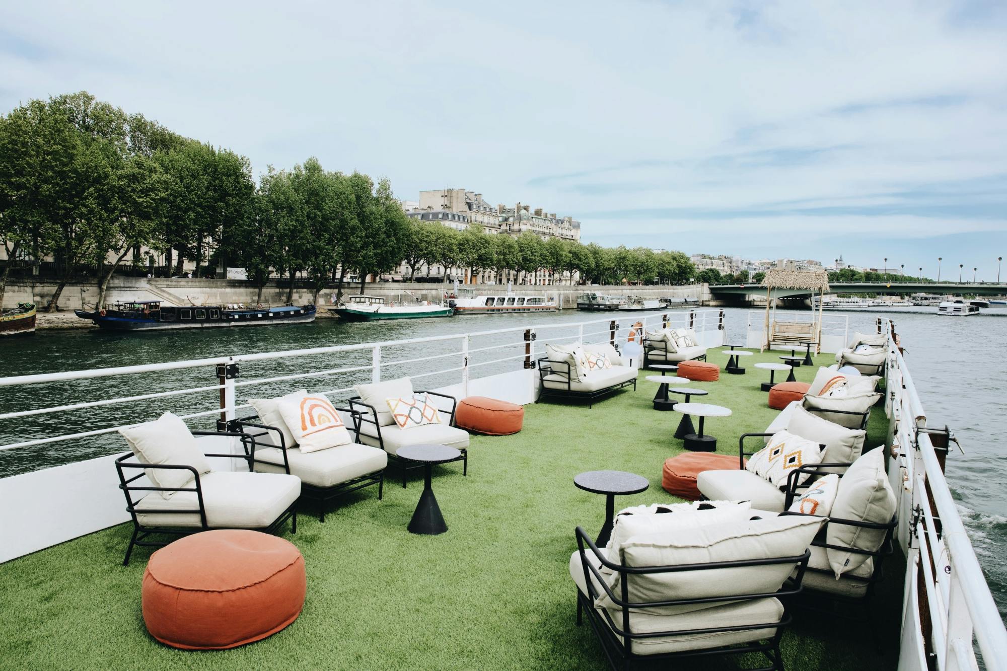 Trattoria en Seine, crucero con cena italiana en París