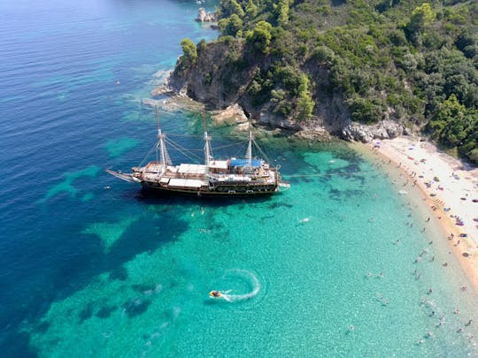 Piratenboottocht naar Ammouliani met Blue Lagoon Ticket