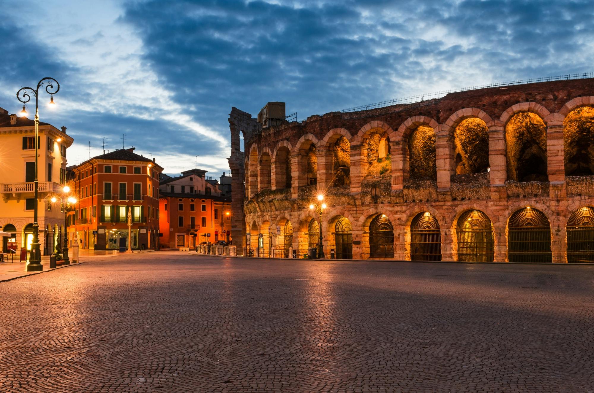 Coach transfer to Arena di Verona on Opera nights