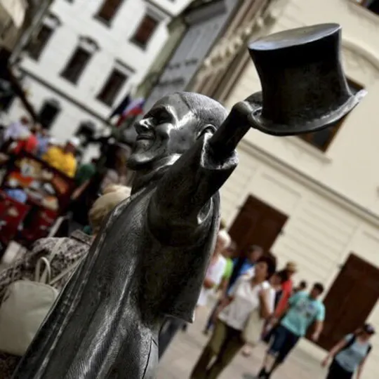Passeio interativo pela descoberta do centro histórico de Bratislava