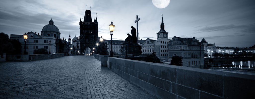 Tour a piedi di fantasmi e leggende di Praga di 1 ora e mezza