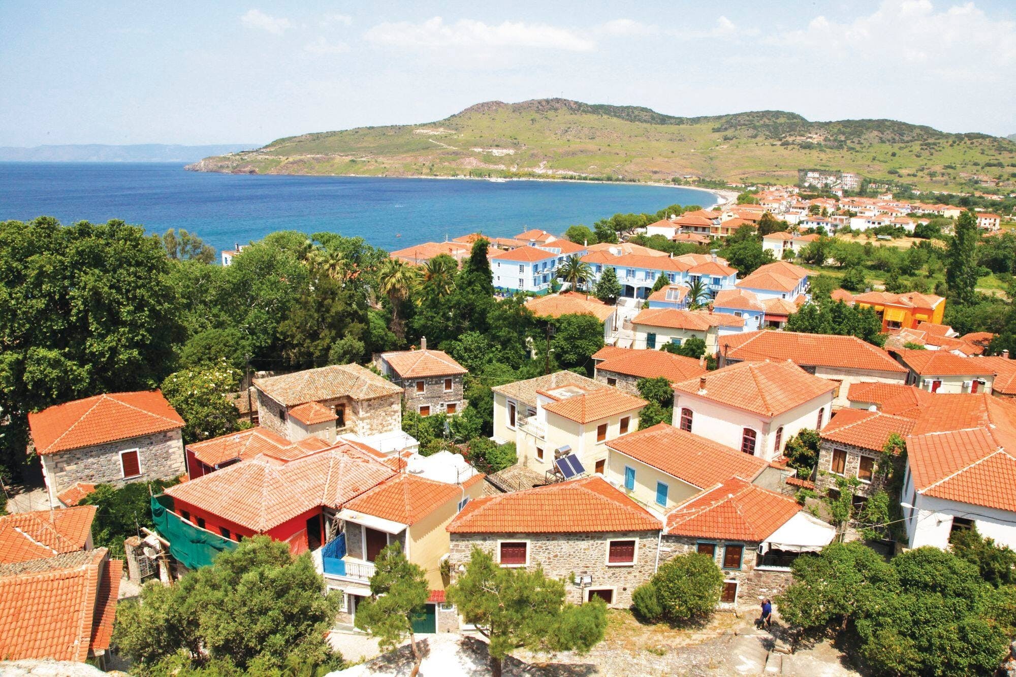 Tour pelo sul de Lesbos com degustação de Plomari e Ouzo