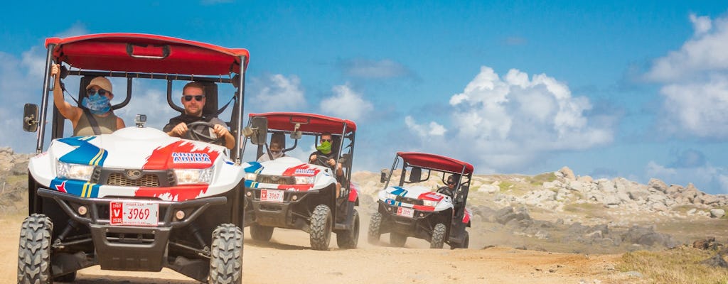 Guided UTV tour for small groups around Aruba