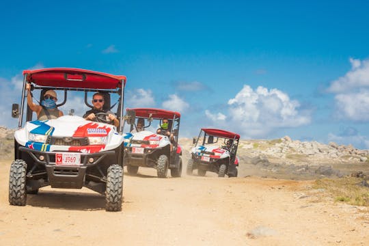 Guided UTV tour for small groups around Aruba