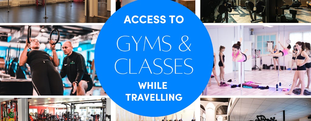 Rotterdam fitness pass for 1, 2 or 4 entrances