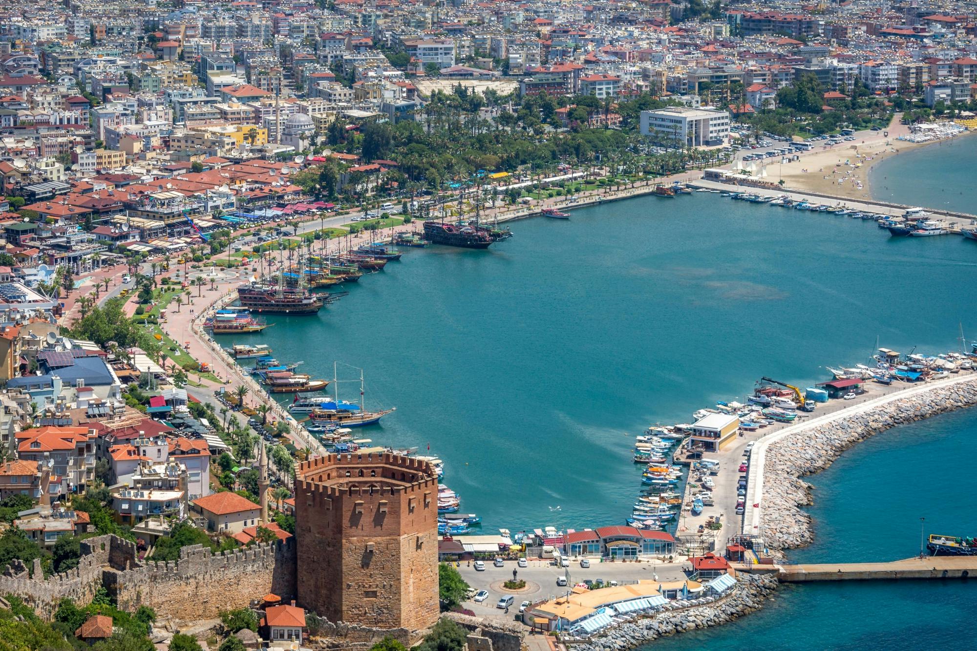 Tour de compras en Alanya desde hoteles de Side