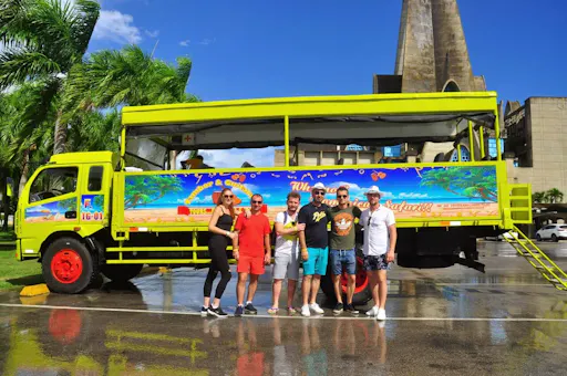 Punta Cana Mountain Safari Tour with Party Boat Cruise