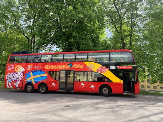 City Sightseeing 24-hour or 72-hour hop-on hop-off tour in Visby