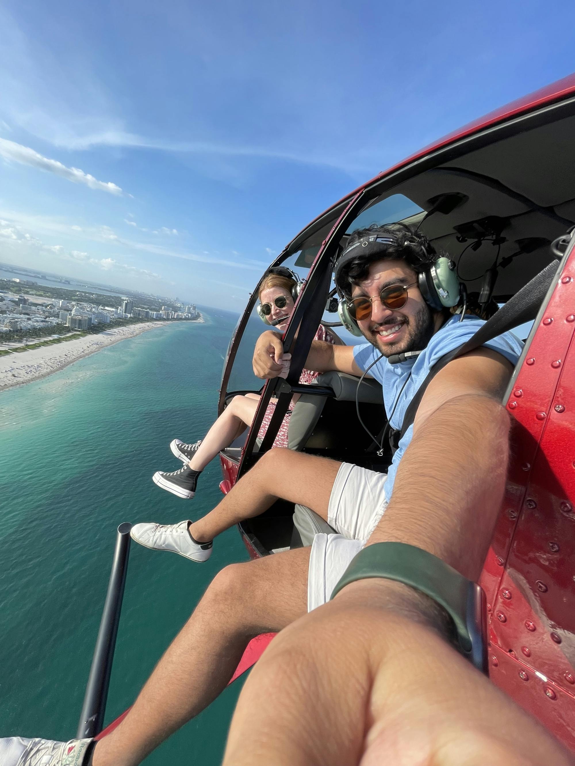 Passeio de helicóptero de 35 minutos em Miami Beach saindo de Fort Lauderdale