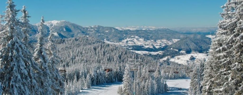 Estância de esqui Bakuriani e excursão em grupo Borjomi