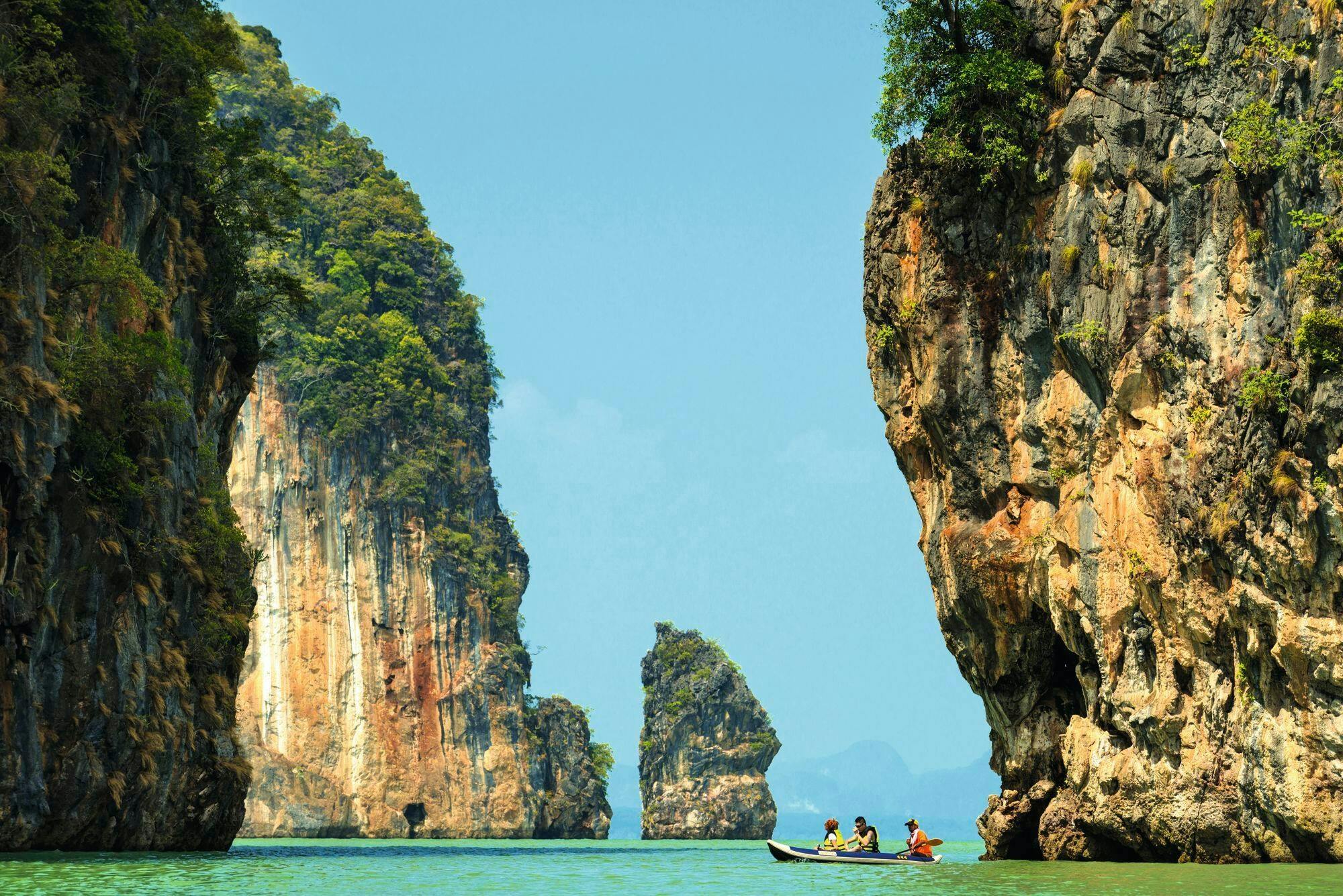 Phang Nga Bay Highlights Private Tour with James Bond Island Visit