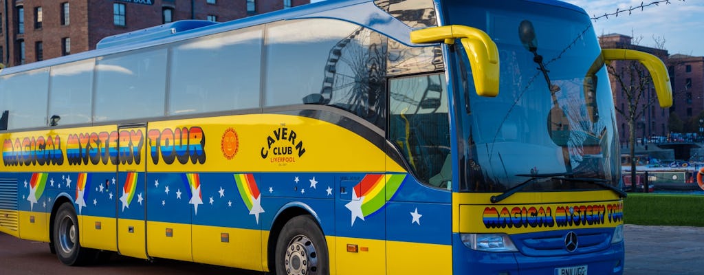 Magical Mystery bus tour of Beatles landmarks in Liverpool