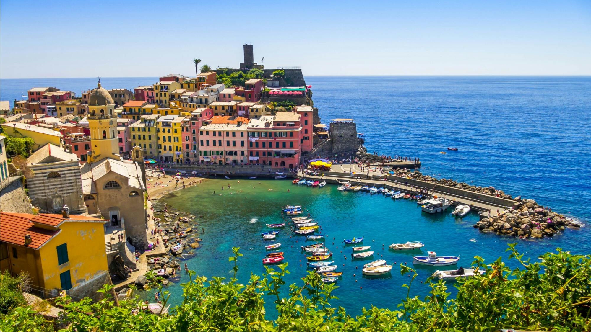 Pisa and Cinque Terre Day Trip by Train from Florence