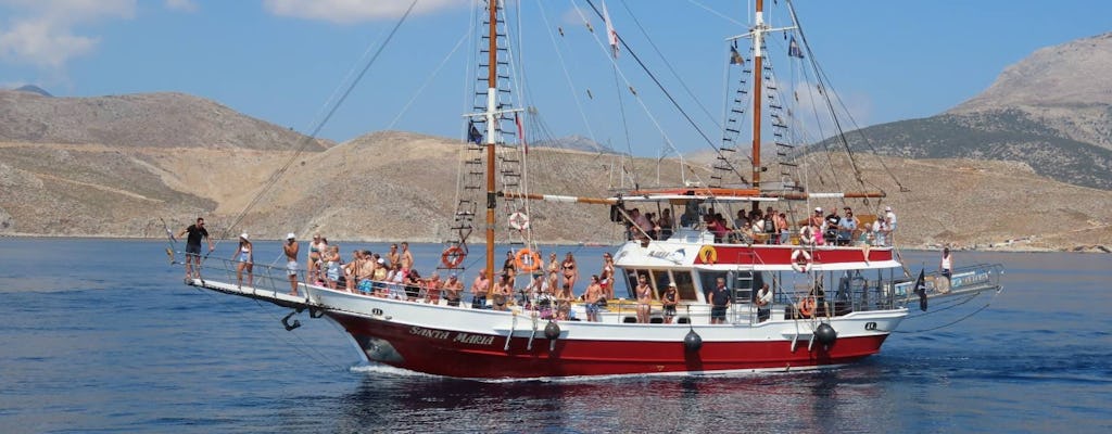 3 Dodecanese eilanden cruise met lunch vanuit Kos