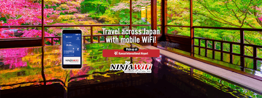 Location WIFI mobile à l'aéroport international du Kansai à Osaka